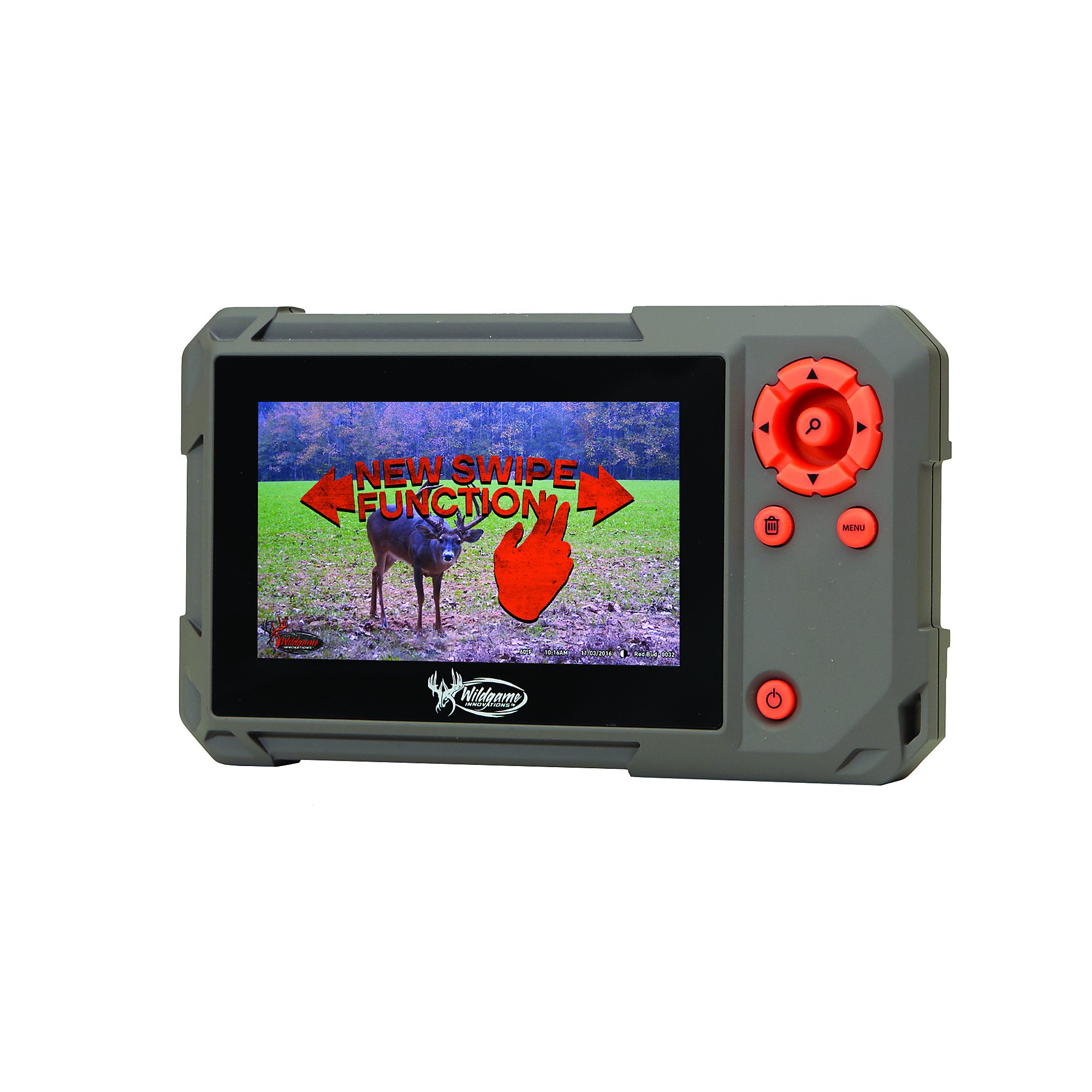 Wildgame Innovations, Trail Pad Swipe, SD Card Viewer, Color Gray, Model# WGI-WGIVW0007